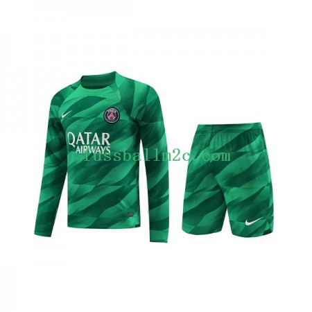Fußballtrikots Paris Saint-Germain Torwart Kinder Heim Trikotsatz 2023-2024 Langarm Fußballtrikots Paris Saint-Germain Torwart Kinder Heim Trikotsatz 2023-2024 Langarm